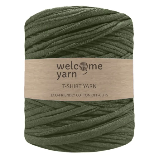 Trapilho Welcome Yarn 120m (aproximadamente) 750g Verde Tropa