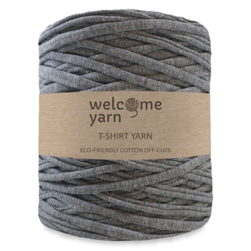 Trapilho Welcome Yarn 120m (aproximadamente) 750g Cinza Escuro