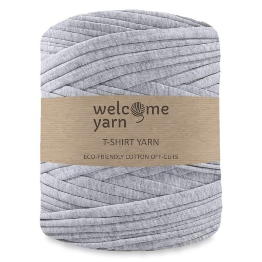 Trapilho Welcome Yarn 120m (aproximadamente) 750g Cinza Claro