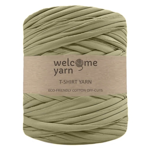 Trapilho Welcome Yarn 120m (aproximadamente) 750g Verde Seco