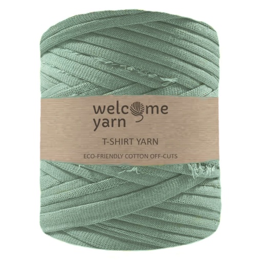 Trapilho Welcome Yarn 120m (aproximadamente) 750g Cinza Esverdeado