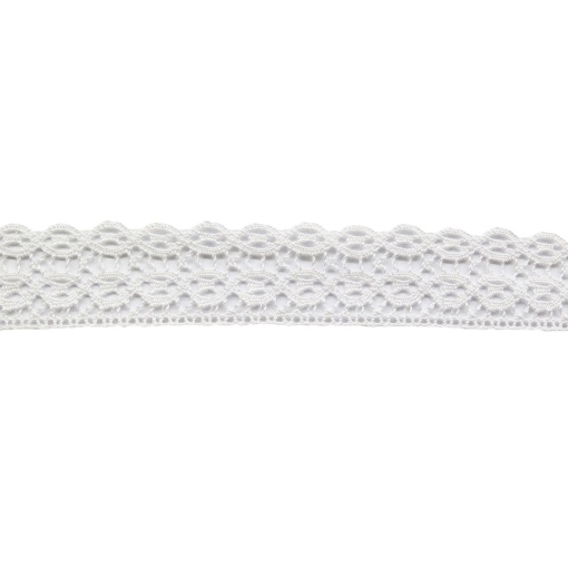 Fita de Renda HILOGAR Orazio 20mm Branco (metro)