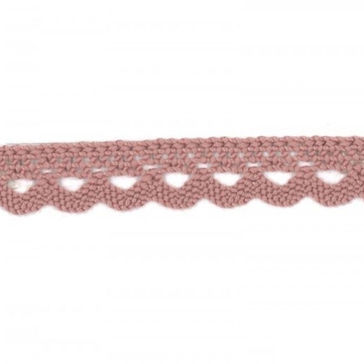 Fita de Renda HILOGAR Azahara 12mm Rosa (metro)