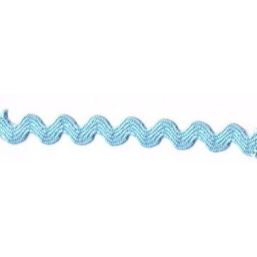 Fita Grega HILOGAR Ondulina 4mm Azul (metro)