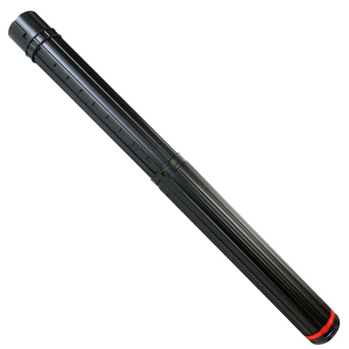 Tubo de desenho 65x110x8,5cm preto INART