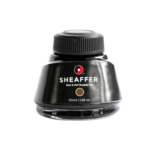 Tinteiro para Caneta SHEAFFER Castanho 50ml