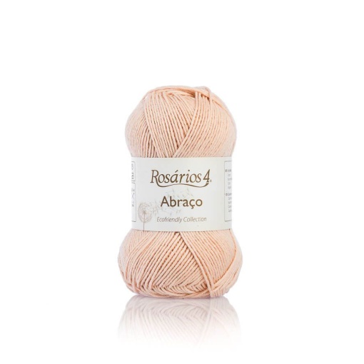 Fio de Tricot Rosários 4 Abraço 50g Rosa Bebé 03