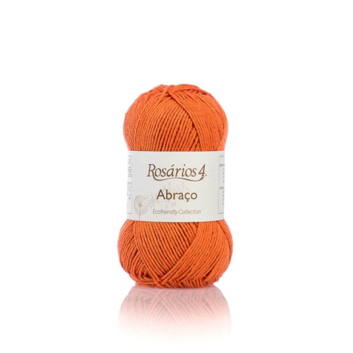 FIO DE TRICOT ROSARIOS 4 ABRACO 50G LARANJA 07