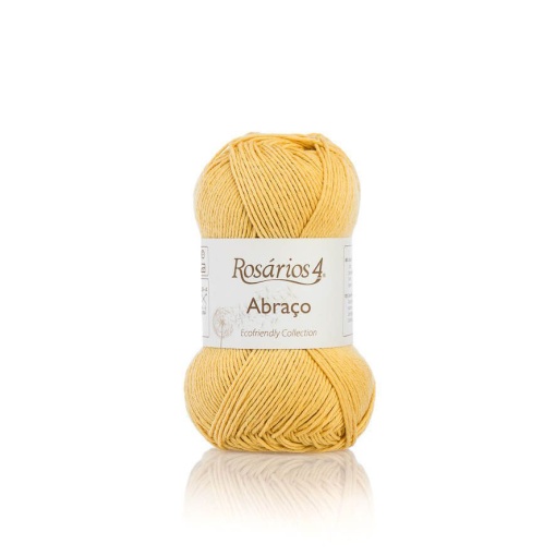 Fio de Tricot Rosários 4 Abraço 50g Amarelo 13