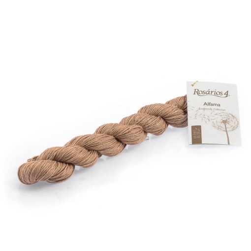 FIO DE TRICOT ROSARIOS 4 ALFAMA 50G BEGE MEDIO 07