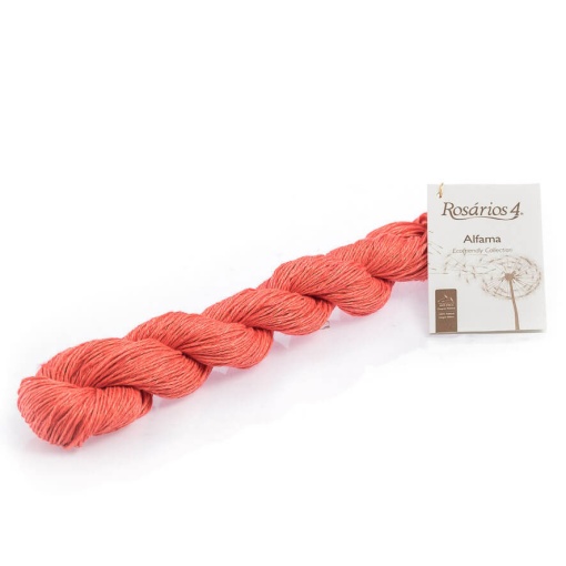 Fio de Tricot Rosários 4 Alfama 50g Coral 11