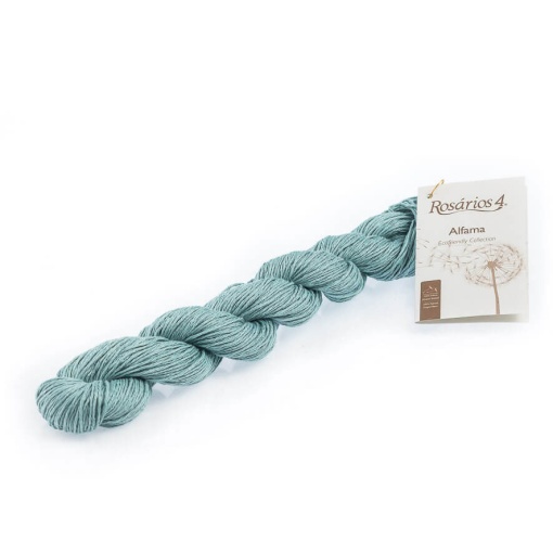 Fio de Tricot Rosários 4 Alfama 50g Verde Azulado 31