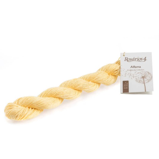 Fio de Tricot Rosários 4 Alfama 50g Amarelo 29