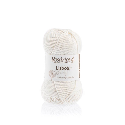 Fio de Tricot Rosários 4 Lisboa 50g Pérola 2