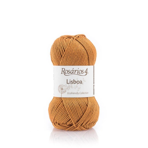 Fio de Tricot Rosários 4 Lisboa 50g Mel 05