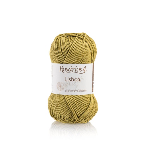 Fio de Tricot Rosários 4 Lisboa 50g Verde Seco 18