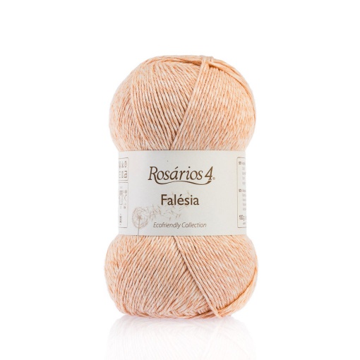 Fio de Tricot Rosários 4 Falésia 100g Salmão 03