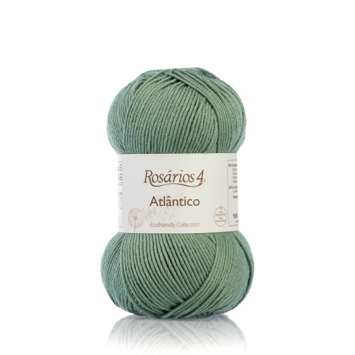 Fio de Tricot Rosários 4 Atlântico 100g Verde 11