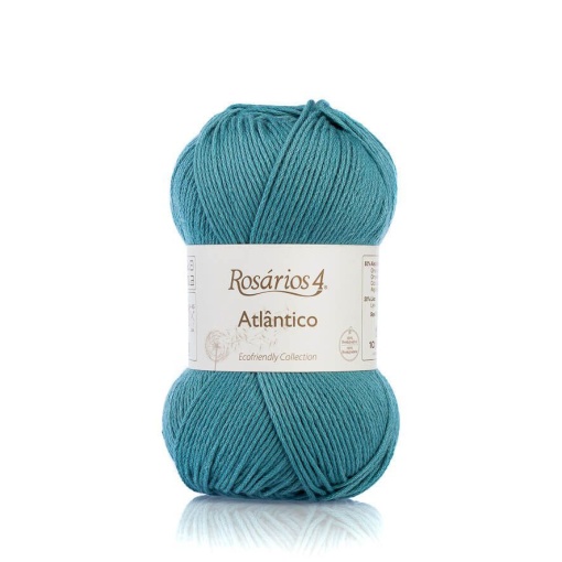 Fio de Tricot Rosários 4 Atlântico 100g Azul 13