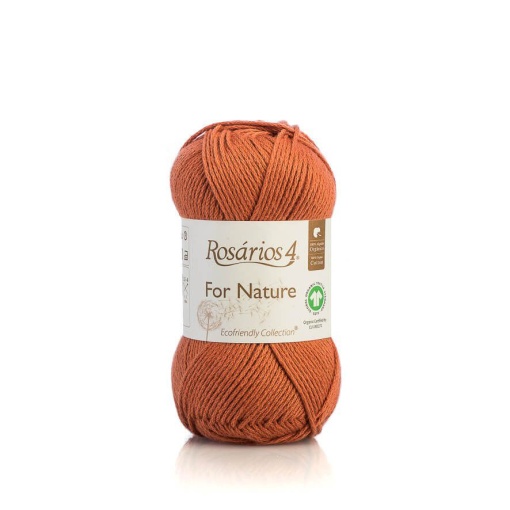 Fio de Tricot Rosários 4 For Nature 50g Canela 84 GOTS