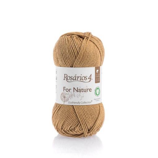 Fio de Tricot Rosários 4 For Nature 50g Capuccino 36 GOTS