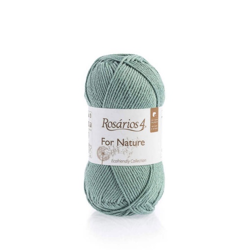 Fio de Tricot Rosários 4 For Nature 50g Verde Seco 23 GOTS