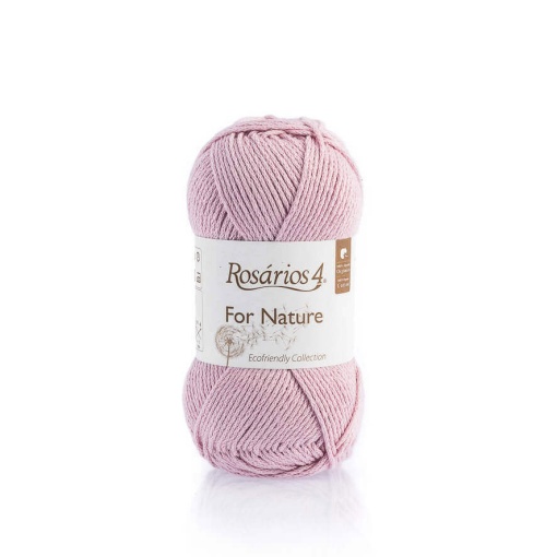 Fio de Tricot Rosários 4 For Nature 50g Lilás Claro 22 GOTS