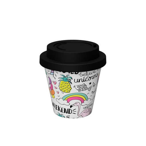 Copo em Rpet I Drink 90ml Unicórnio