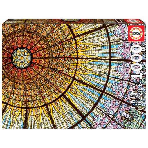 Puzzle EDUCA 1000 peças Palácio da Música Catalã