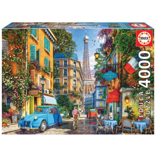 Puzzle EDUCA 4000 peças Rua de Paris