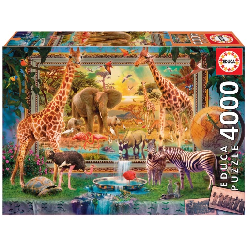 Puzzle EDUCA 4000 Regressando da Savana