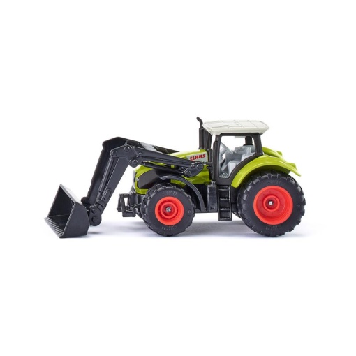 Trator Claas Axion com Pá Miniatura SIKU