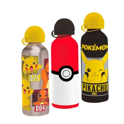 Garrafa de alumínio POKEMON 500ml sortido Pk0001
