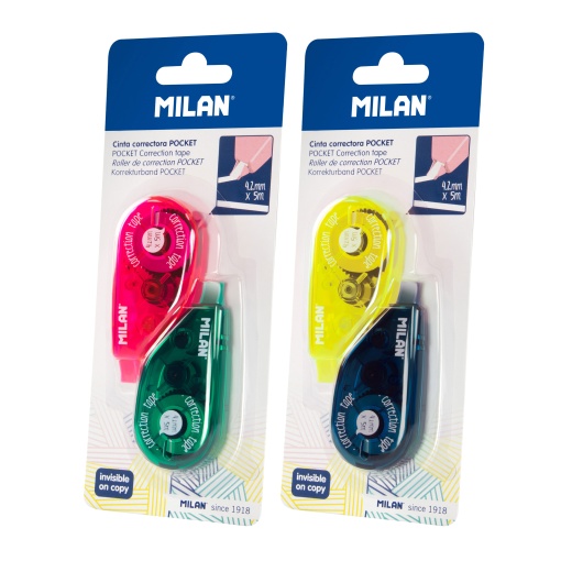 Corretor de Fita MILAN Pocket 4,2mmx5m com 2