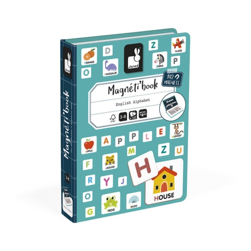 Magneti' Book Aprendo o Alfabeto Inglês JANOD
