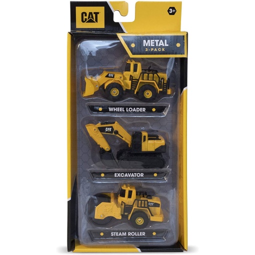 Escavadora + Cilindro + Carregadora CAT