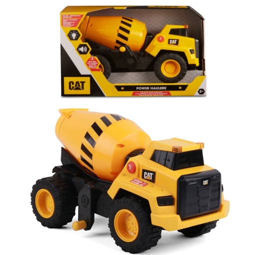 Betoneira Power Haulers com Luzes e Som CAT