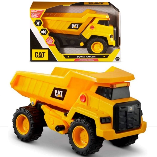 Camião Basculante Power Haulers com Luzes e Som CAT