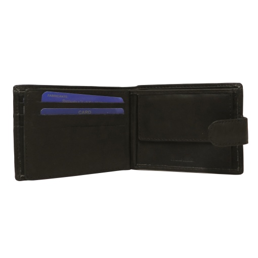 Cartera de piel marrón RMN 14.8212/c