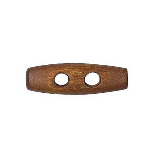 Botão pipa 10x31mm castanho COSE 911051.030.0043