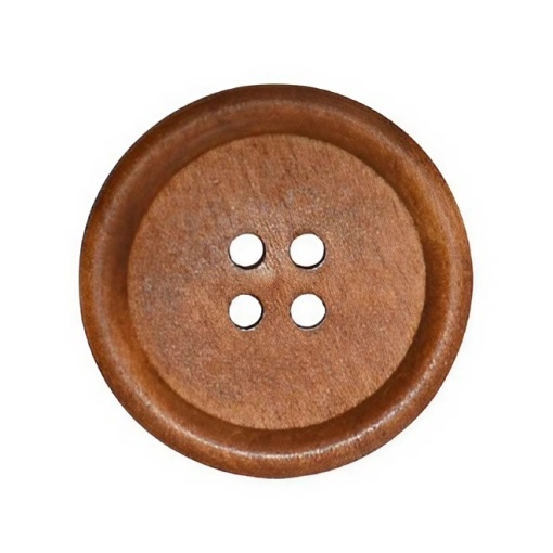 Botão Redondo 30mm Castanho COSE