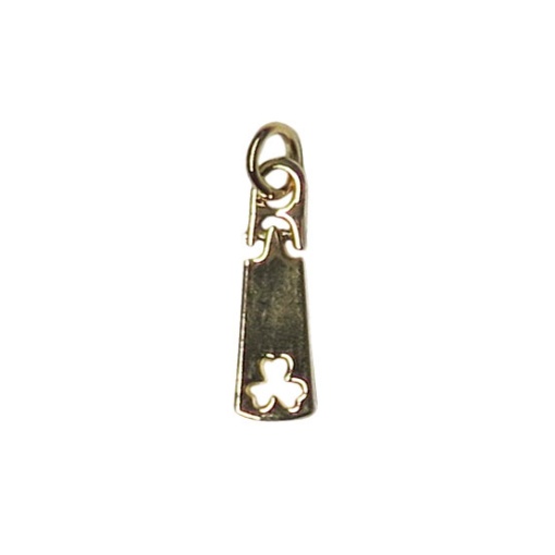 Puxador para Cursor Trevo Dourado 25mm COSE