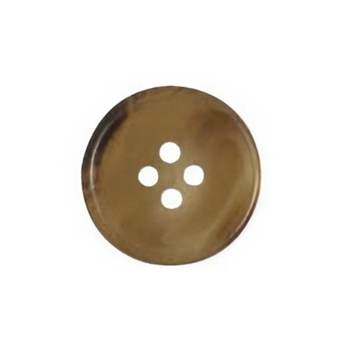Botão Redondo 18mm Castanho Claro COSE