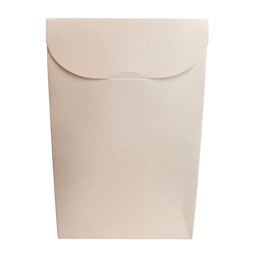 Caixa Papel SETA Ovorio Sacchetto 115x55x180mm Marfim