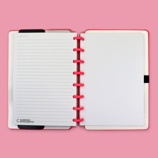 CADERNO INTELIGENTE A5 Pautado All Pink