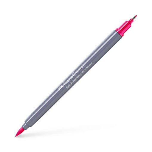 Brush Pen Aguarelável FABER-CASTELL Goldfaber Aqua Dual Rosa 229