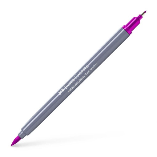 Brush Pen Aguarelável FABER-CASTELL Goldfaber Aqua Dual Violeta 228