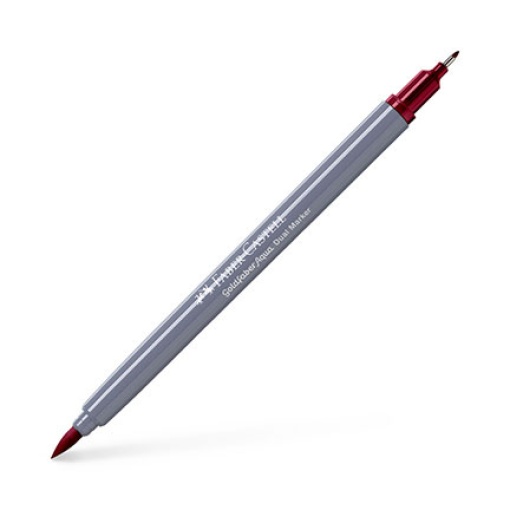 Brush Pen Aguarelável FABER-CASTELL Goldfaber Aqua Dual Rosa 227