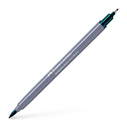 Brush Pen Aguarelável FABER-CASTELL Goldfaber Aqua Dual Verde 158