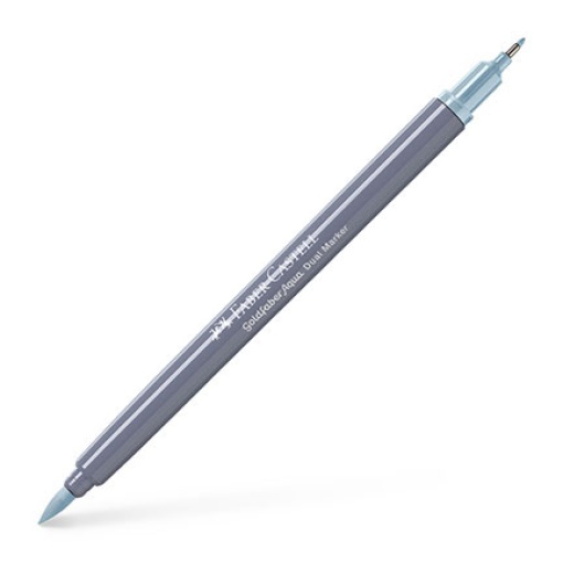 Brush Pen Aguarelável FABER-CASTELL Goldfaber Aqua Dual Azul 164